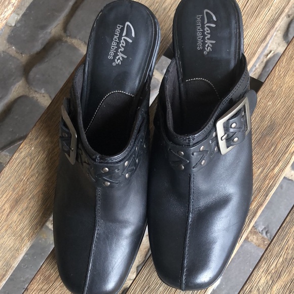 CLARKS Mirabelle Holly Clog Mule Slide Heel Pump - Picture 2 of 9